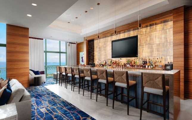 Cove Bahamas Lapis Club Lounge concierge signature cocktails