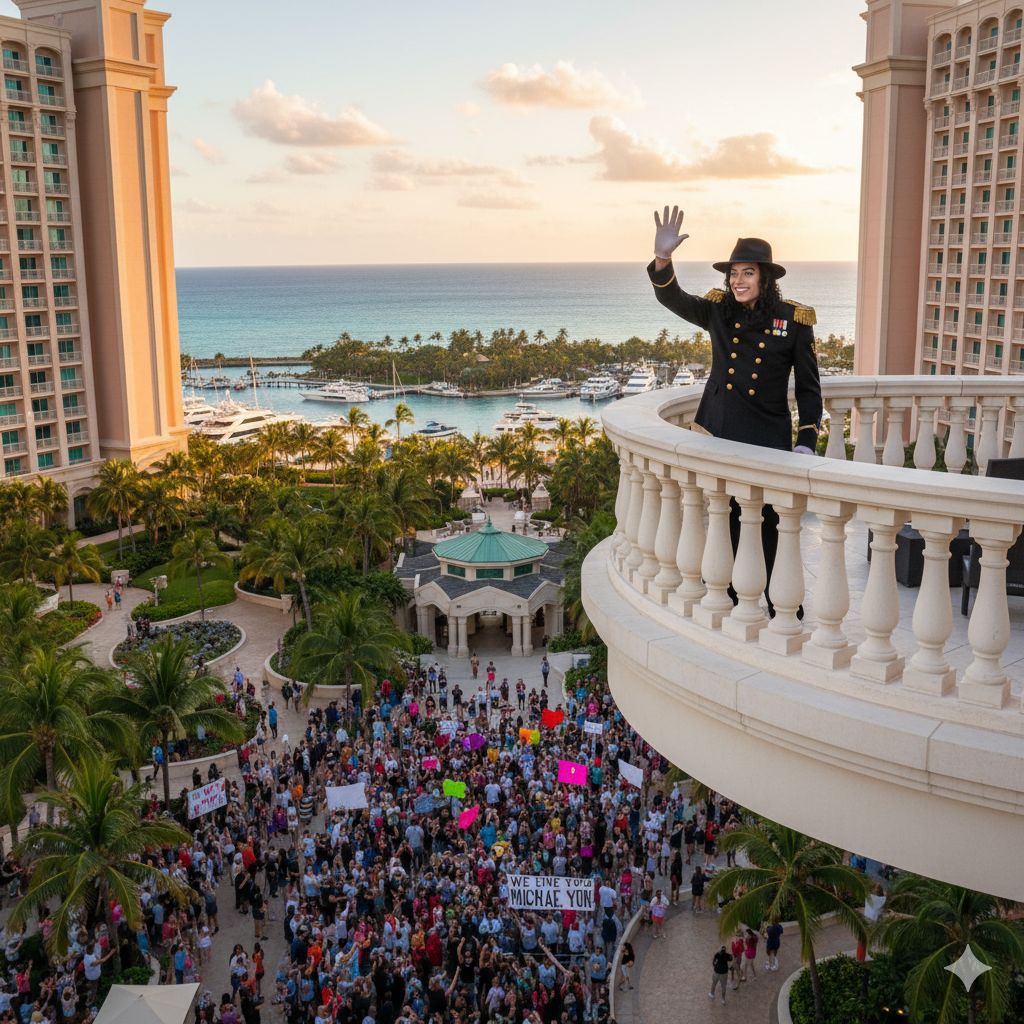 Michael Jackson Bridge Suite Atlantis pictures