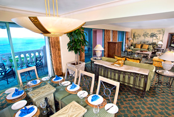 Presidential Suite Atlantis Bahamas Living Room